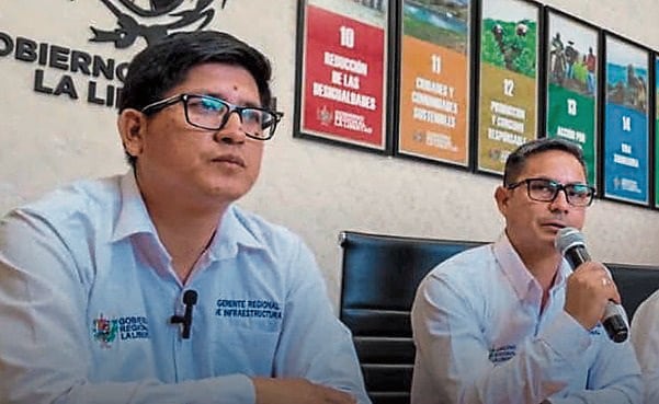 Rogger Ruíz y Aldo Zambrano, gerente general y de Infraestructura, respectivamente, deben responder por estado de cuatro proyectos que se ejecutan en la región. Obras son cuestionadas.