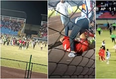 Suspenden los partidos de ida de cuartos de final tras batalla campal en estadio de Pisco