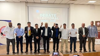 Debate electoral reunió a 10 candidatos a la alcaldía provincial de Pisco