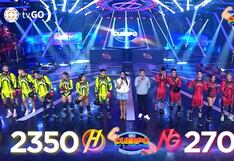 ¿Cuánto rating hizo Esto es Guerra con el ingreso del streamer Diealis?