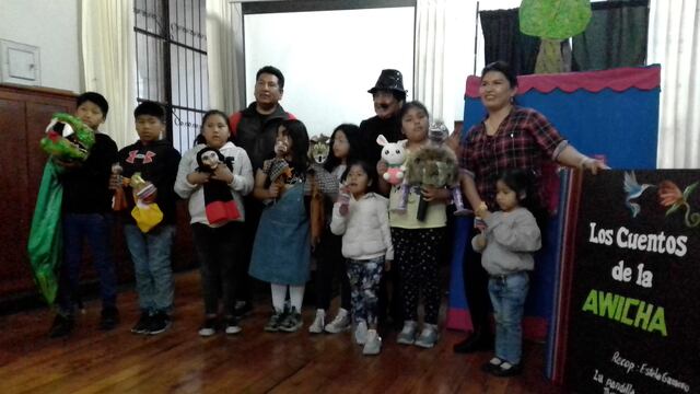Tacna: Se estrena “Los cuentos de la Awicha” en festival de títeres por los derechos del niño