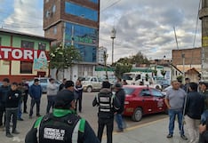 Vehículos sancionados por circular sin rutas autorizadas en Huancayo