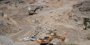 Funcionarios de ANIN y autoridades locales se constituyó a la zona de intervención en la parte baja de la cuenca en El Porvenir.