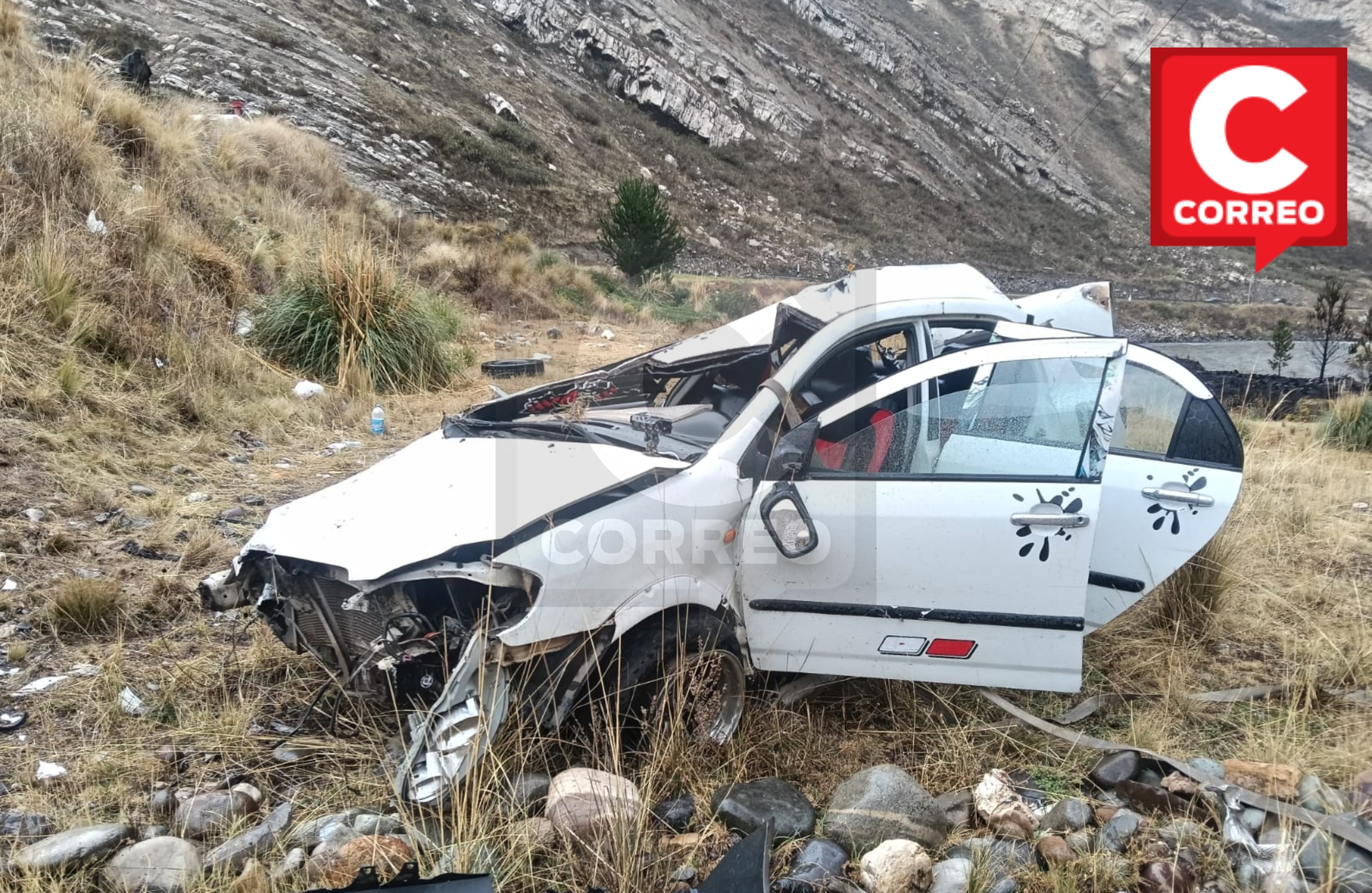 La Oroya: Despiste deja a una familia herida entre ellos dos niños en sector La Balanza
