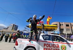 Escuadrón de Emergencia de Huancayo celebran aniversario con más de mil intervenciones en lo que va del año
