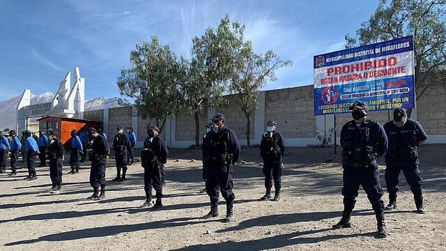 Arequipa: Municipios distritales refuerzan seguridad en cementerios