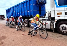 Pisco: transportistas cambian el volante por la bicicleta para vivir la experiencia de los ciclistas