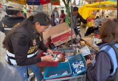Incautan golosinas con fechas adulteradas en operativo contra el comercio informal en Huancayo