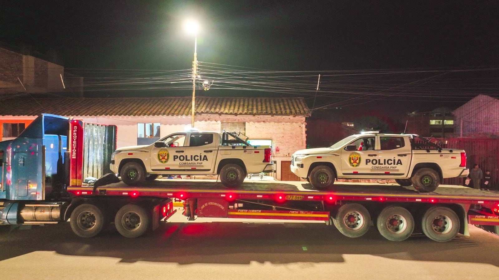 Equipamiento vehicular a favor de la Policía Nacional del Perú en medio de creciente ola de criminalidad.