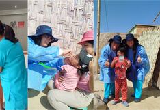 EsSalud Ica culminó barrido de vacunación contra la polio y sarampión en beneficio de menores