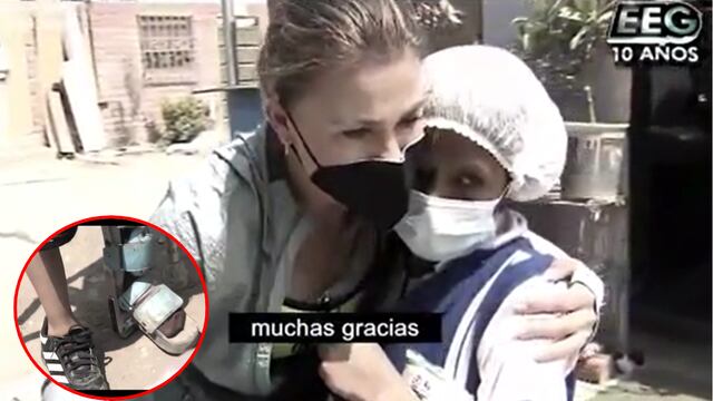 Ducelia entregó mil soles a madre soltera que trabaja en ‘Olla Común’ y le hizo dos regalos extra (VIDEO)