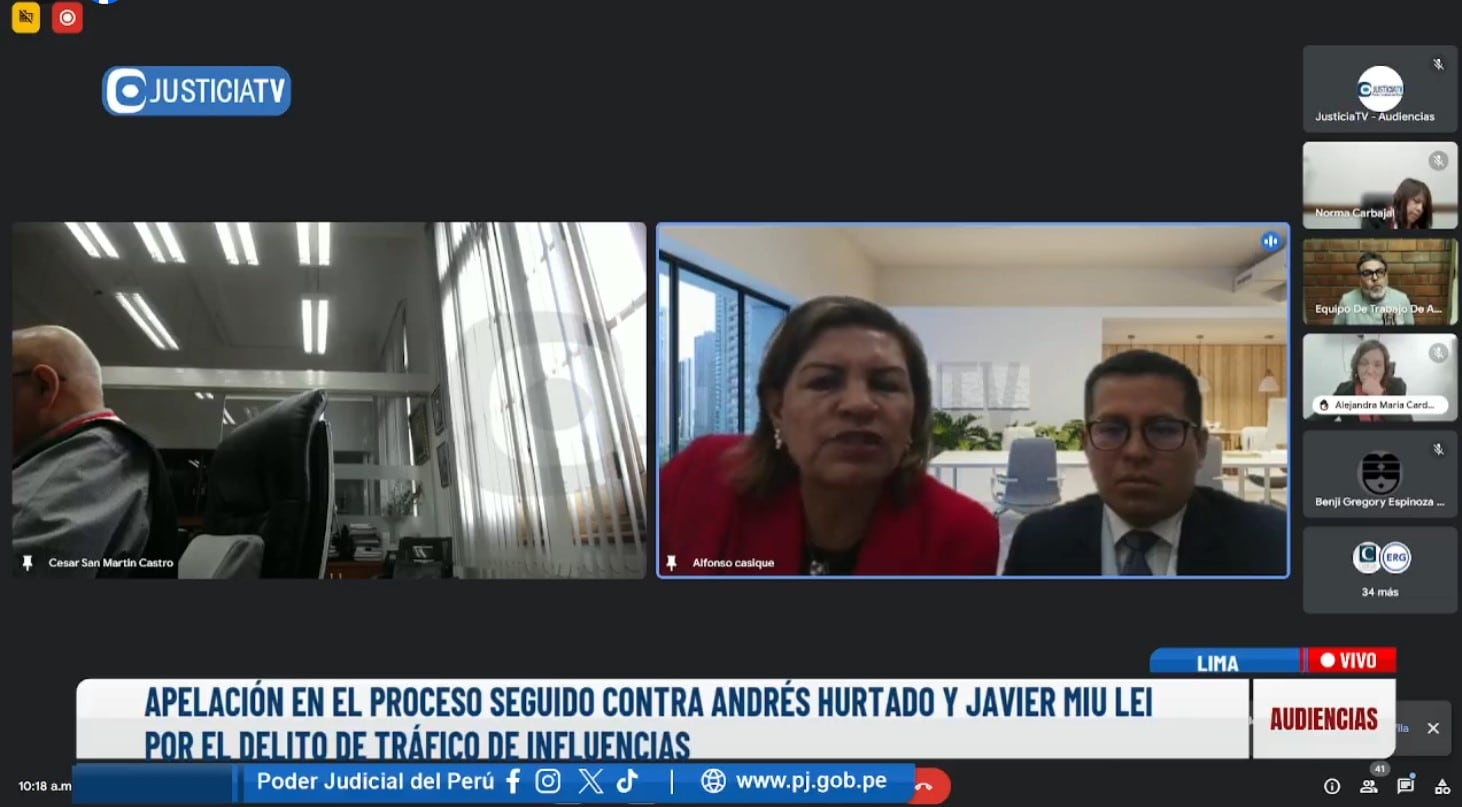 La fiscal Elizabeth Peralta habría sido la intermediaria para que el fiscal Lucio Sal y Rosas ordene la devolución de oro de Javier Miu Lei.