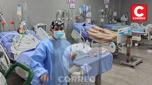 Huancayo: Salvan vida de 90 pacientes en la UCI del hospital El Carmen