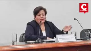 Exprocuradora María Caruajulca exige su reposición en el cargo y denuncia abuso de autoridad (VIDEO)