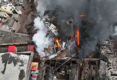 Barrios Altos: Bomberos saldrán de zona del incendio si no llegan equipos especializados en demolición