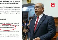 APP: Congresista Luis Roberto Kamiche presentó proyecto de ley para “garantizar la inseguridad ciudadana”