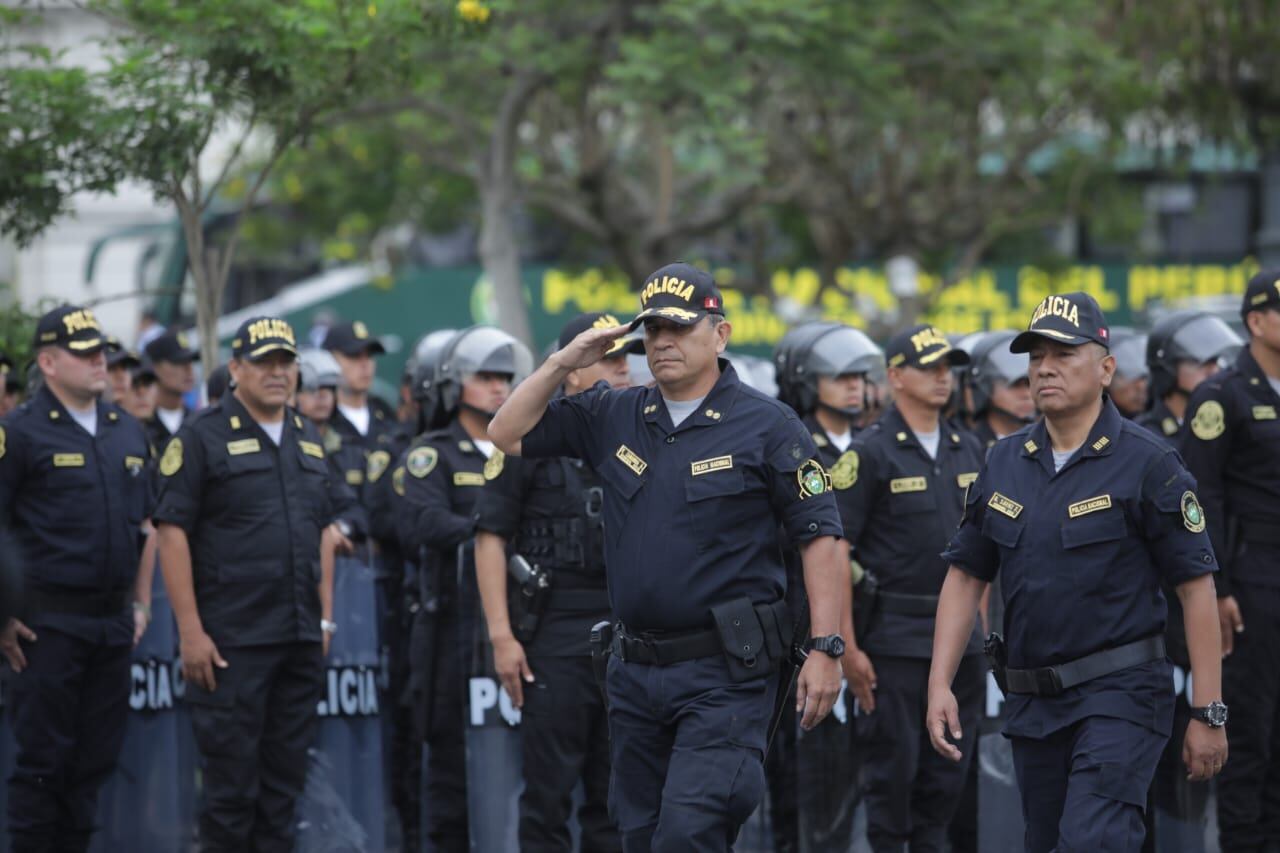 General de la Policía Nacional, Víctor Zanabria Ángulo, fue investigado en Arequipa. (Foto: Britanie Arroyo / GEC)