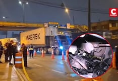 SMP: motociclista murió tras impactar y quedar atrapado entre las ruedas de un tráiler en la vía Evitamiento
