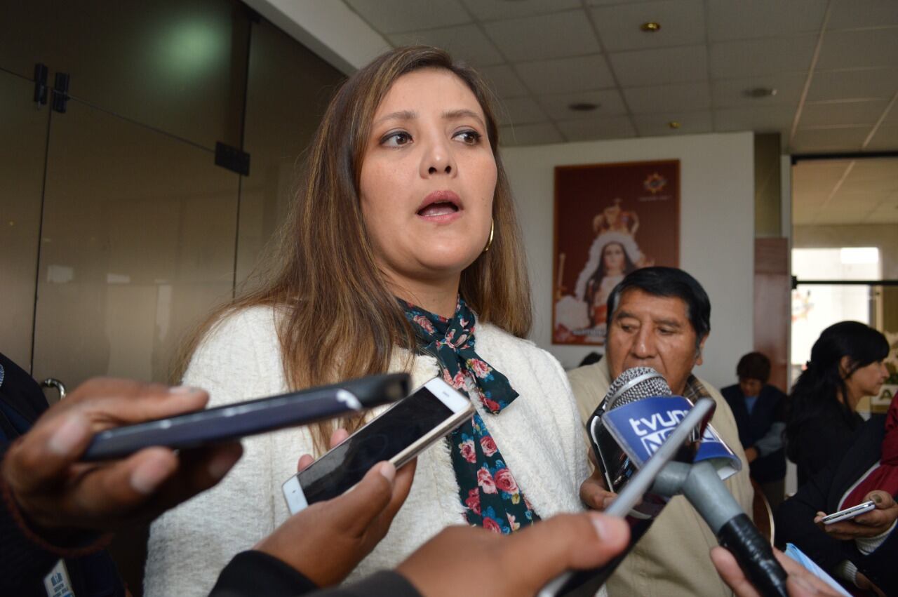 Yamila Osorio Delgado, exgobernadora de Arequipa. (Foto: GEC)