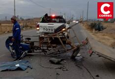 Accidente en la carretera Pampas–Huancayo deja un herido de gravedad