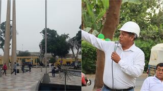 Municipalidad Provincial de Ica anuncia el mantenimiento de la plaza de Armas