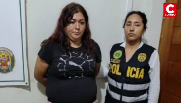 Lisette Angelita Aguilar fue detenida en Trujillo.