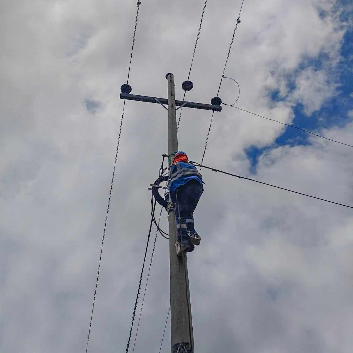 Corte del servicio eléctrico en Cayma y Cerro Colorado (Foto: Seal)