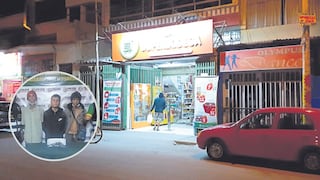 Lambayeque: Atrapan a “Los Fríos de Naylamp” en pleno atraco en minimarket 