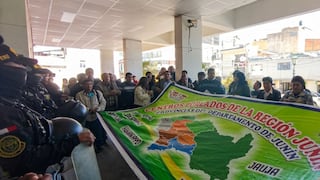 Junín: Alcaldes de centros poblados exigen motofurgones, cemento y recursos