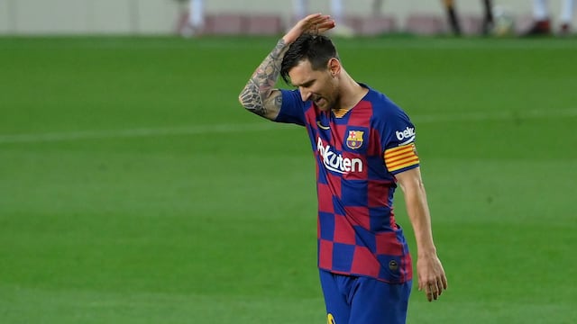 La desilusión de Messi provocada por Bayern (FOTO)