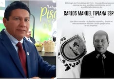 Fallece el periodista y ex prefecto regional de Ica, Carlos Manuel Tipiana Espino