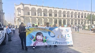 Arequipa conmemora el Día del Síndrome de Down con emotivo pasacalle (VIDEO)