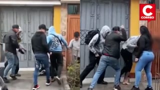 Comerciantes de Los Olivos detienen a pareja que intentó estafar con el “falso Yape” (VIDEO)