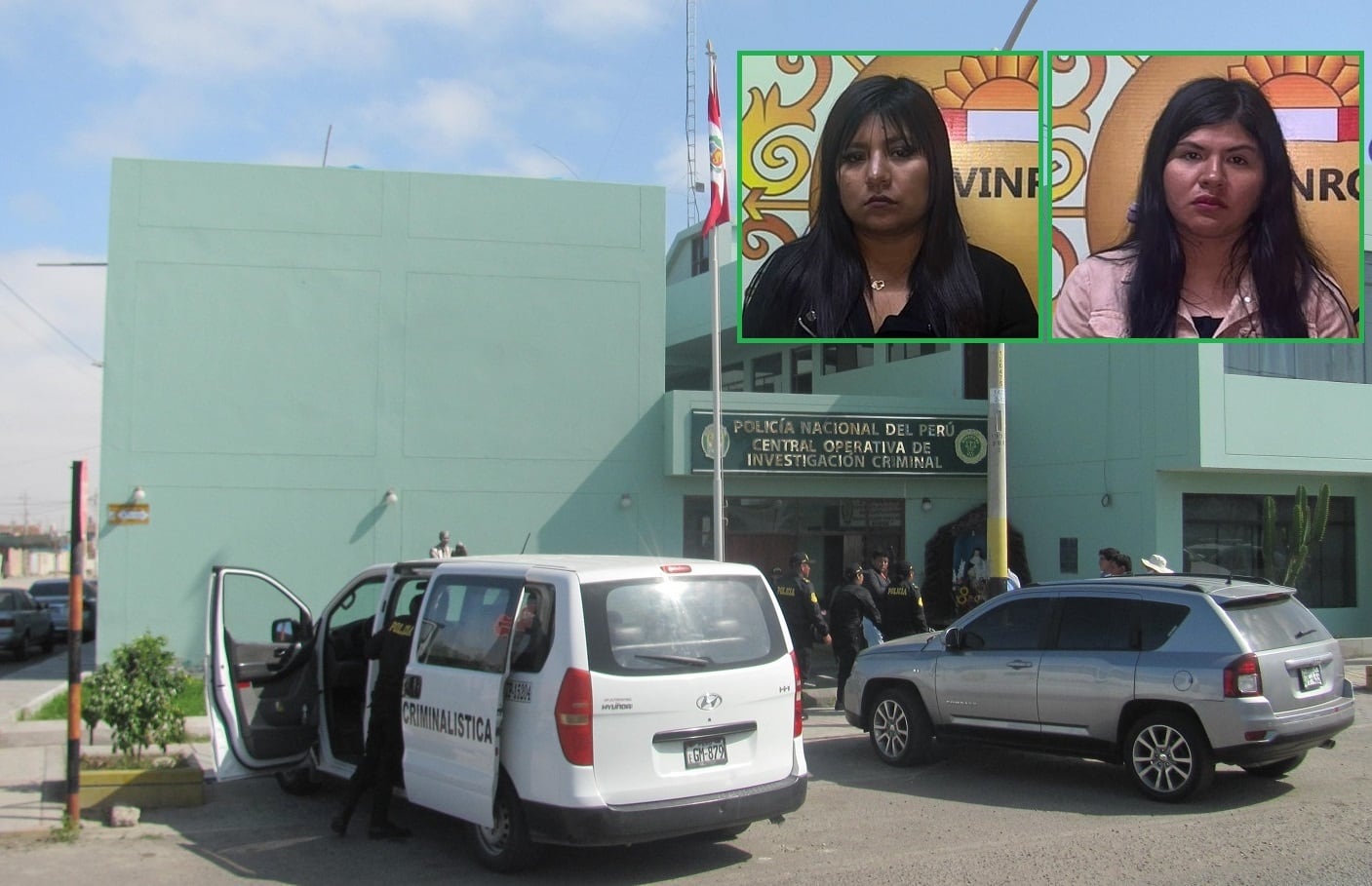 Las presuntas "peperas" se encuentra en la sede del Depincri para las investigaciones por delitos de robo agravado y receptación