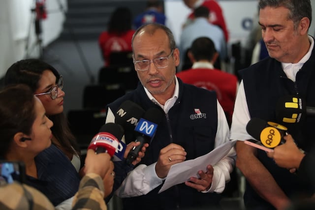ONPE realiza simulacro nacional para probar sistema de cómputo de la segunda vuelta electoral (Fotos: Jesús Saucedo/GEC)
