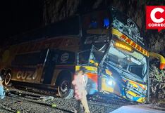 Se salvan de milagro: Bus casi se precipita tras chocar con camión en Perené