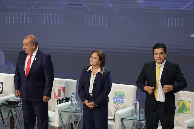 El lado B del quinto día de debate presidencial 2026 (Fotos: GEC)