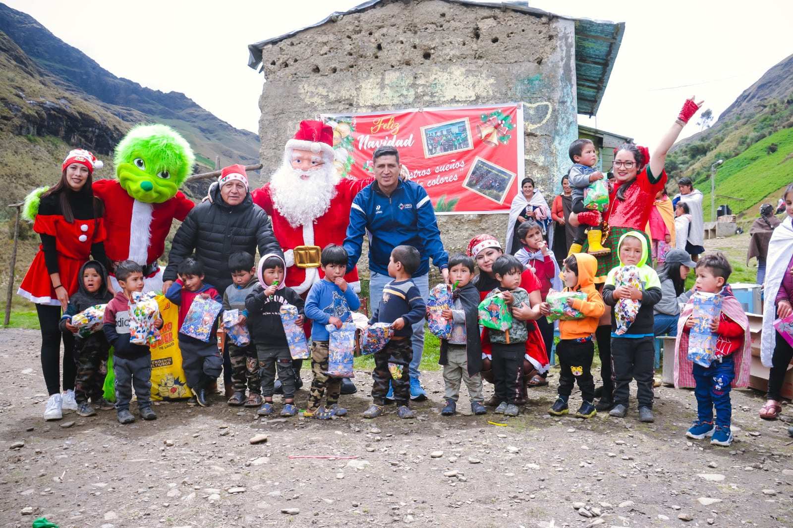 Alegría y solidaridad: UGEL Huánuco lleva juguetes y chocolate a niños de comunidades vulnerables