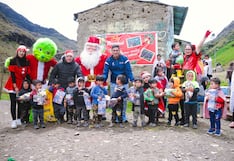Más de 200 niños de comunidades de Incacocha y Peser recibieron regalos y chocolatada