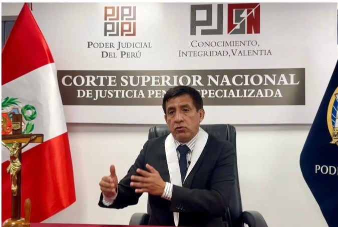 La Junta Nacional de Justicia dispuso iniciar una investigación preliminar contra el magistrado Richard Concepción Carhuancho por presuntas irregularidades en la tramitación de un incidente de apelación en un proceso penal especializado. (Foto: Poder Judicial)