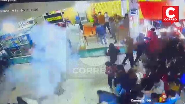 En concierto detonan tronadores y generan estampida que deja 4 heridos en Huancayo (VIDEO)