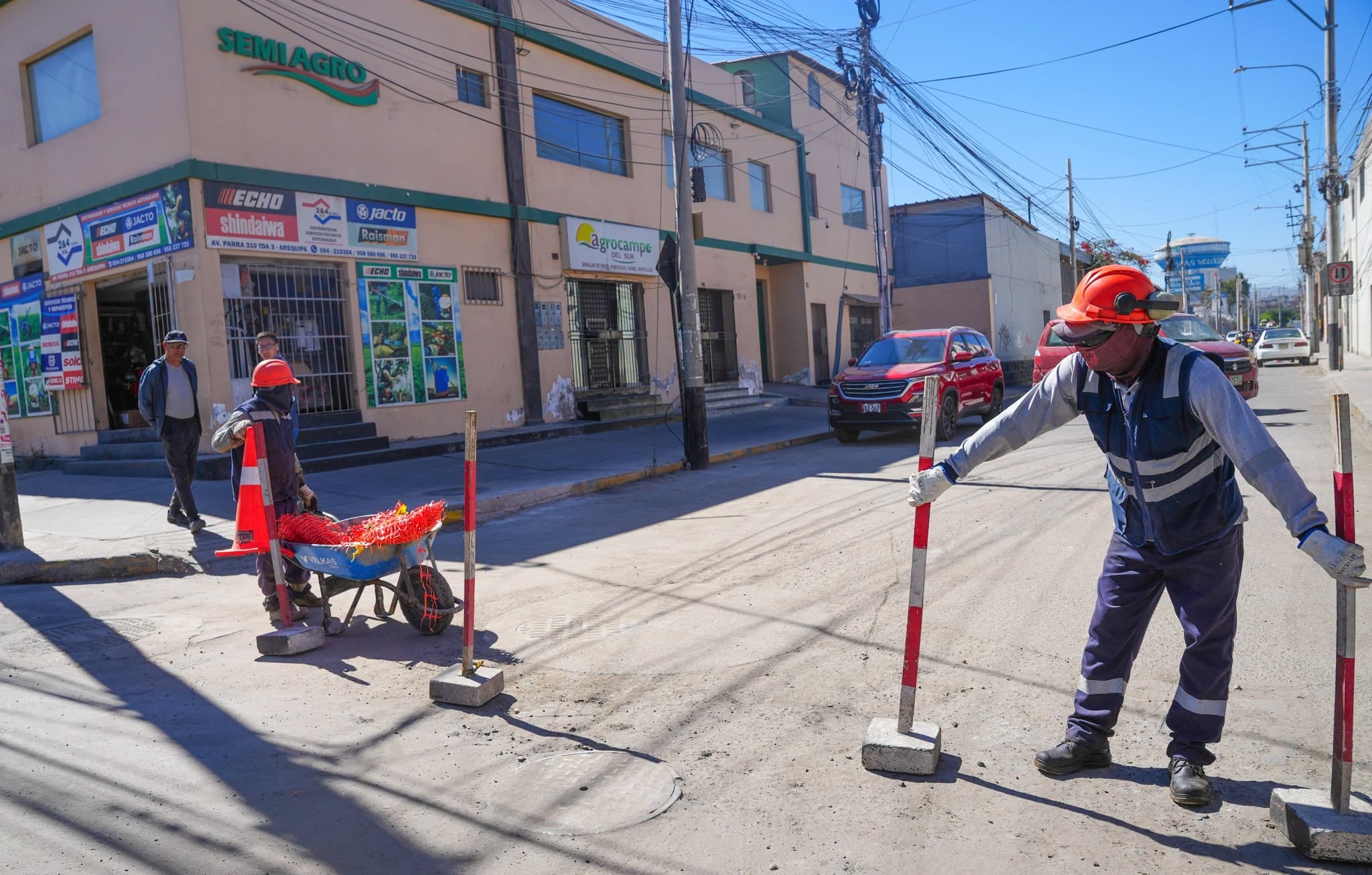 Reapertura de la avenida Parra, Arequipa. Foto: MPA.