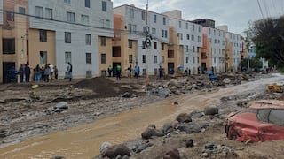 Arequipa: 130 viviendas inundadas del primer piso en Flora Tristán en Arequipa (VIDEO)
