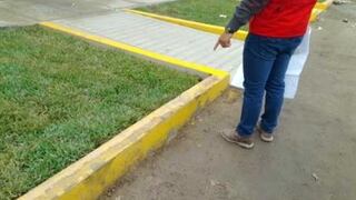 Chincha: detectan deficiencias técnicas en obra del asentamiento humano Beata Melchorita