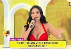 Pamela Franco asegura que Christian Domínguez y Karla Tarazona nunca cerraron su historia