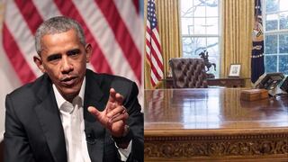 El misterioso botón rojo en el escritorio del expresidente Barack Obama (VIDEO)