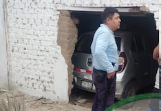 Ica: conductor en presunto estado de ebriedad terminó empotrado en vivienda de adobe