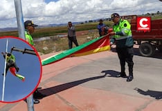 Puno: Policía y Ejército retiran bandera boliviana colocada en Isani tras alerta de pobladores