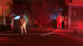 Ica: incendio de código 2 movilizó a 11 bomberos durante tres horas en la Urb. San Joaquín