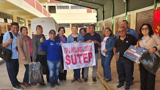 Sutep Pisco mantiene la lucha por pensiones dignas y mejoras para el magisterio